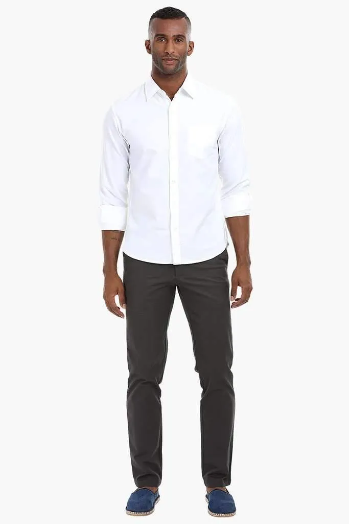 Solid Oxford Cotton Shirt