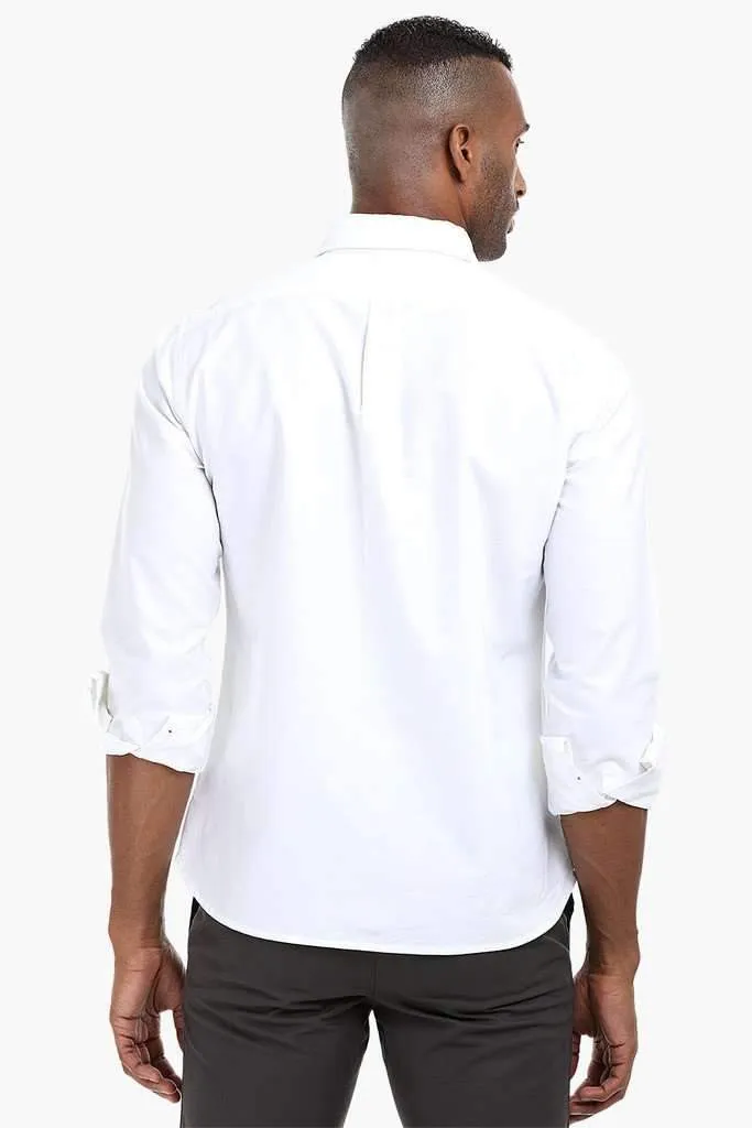 Solid Oxford Cotton Shirt