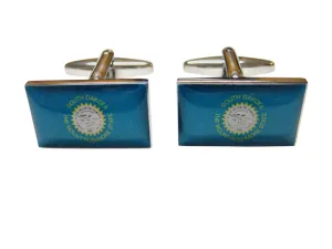 South Dakota State Flag Cufflinks