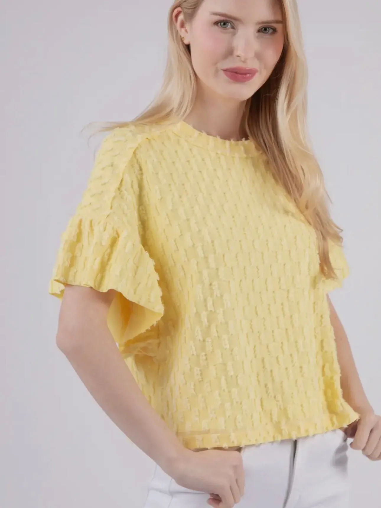 Spring Fever Top: Yellow