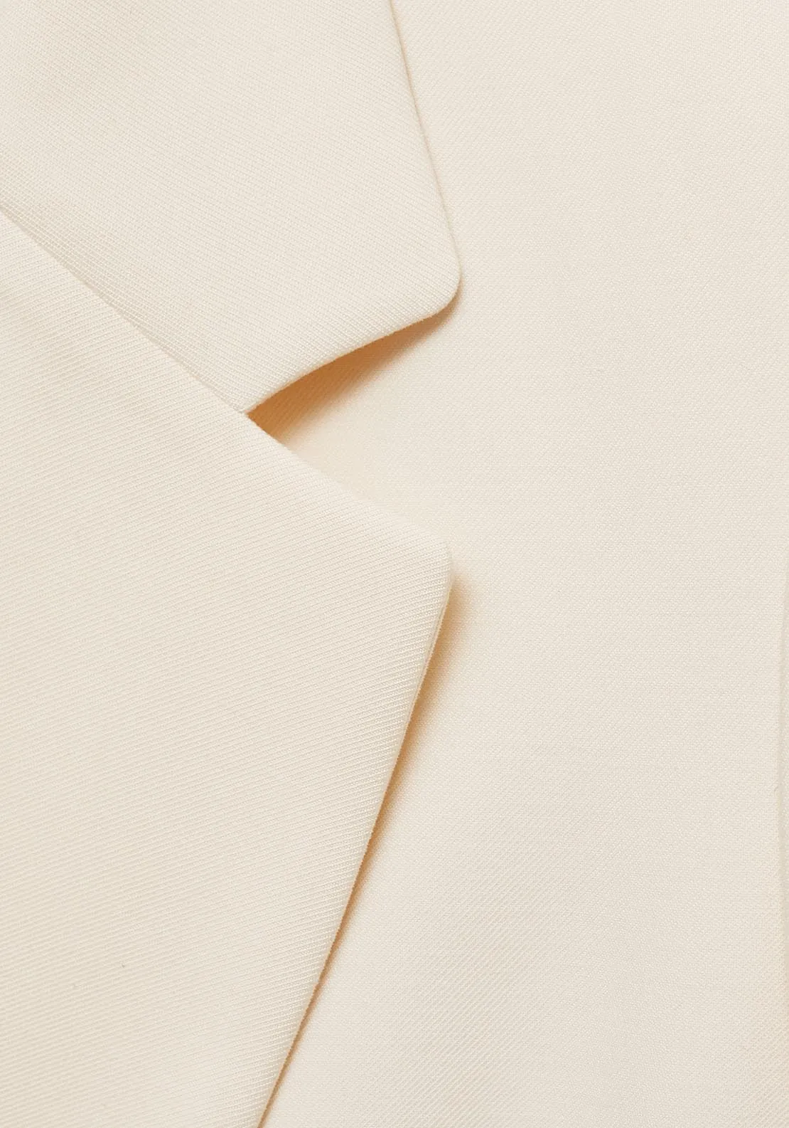 Straight-fit suit jacket - Light Beige