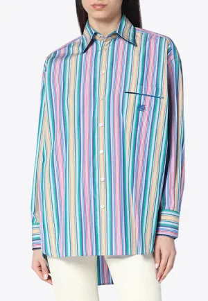 Striped Long-Sleeved Shirt