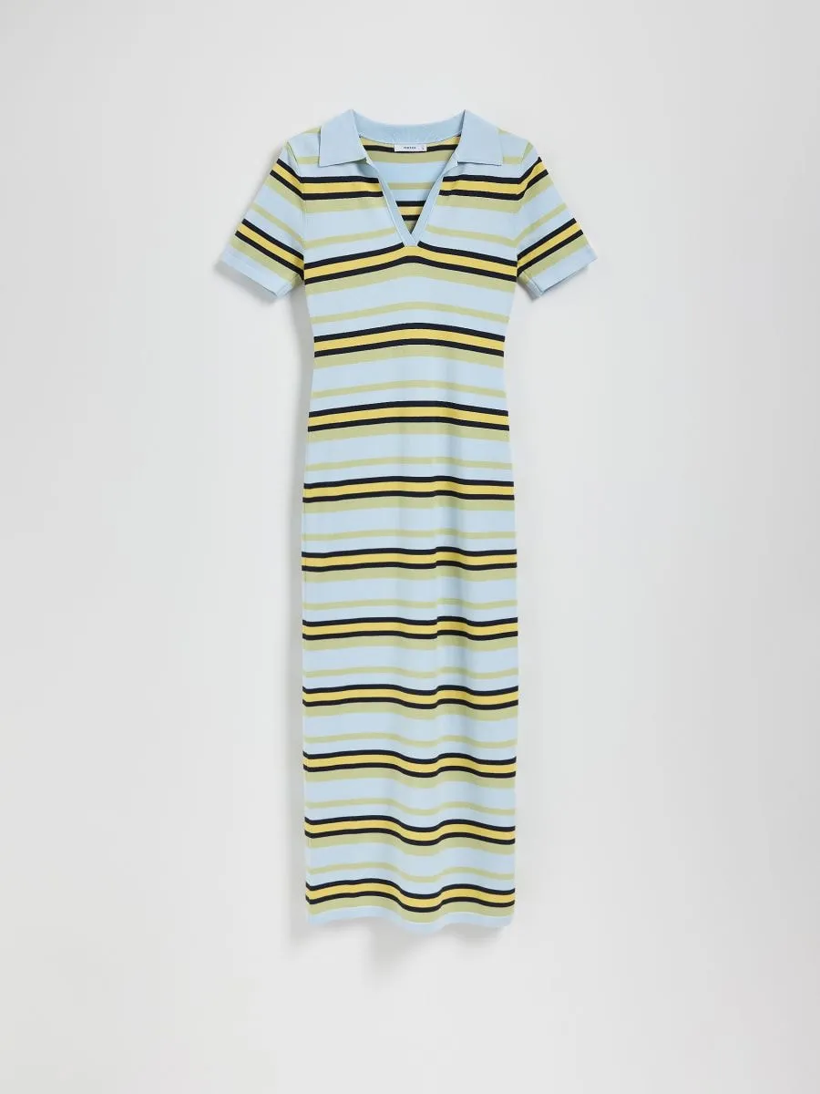 Striped maxi dress