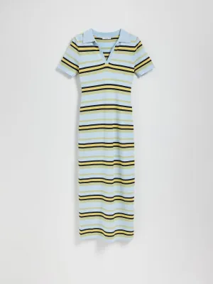Striped maxi dress