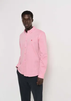 Striped Oxford shirt - Red / Coral