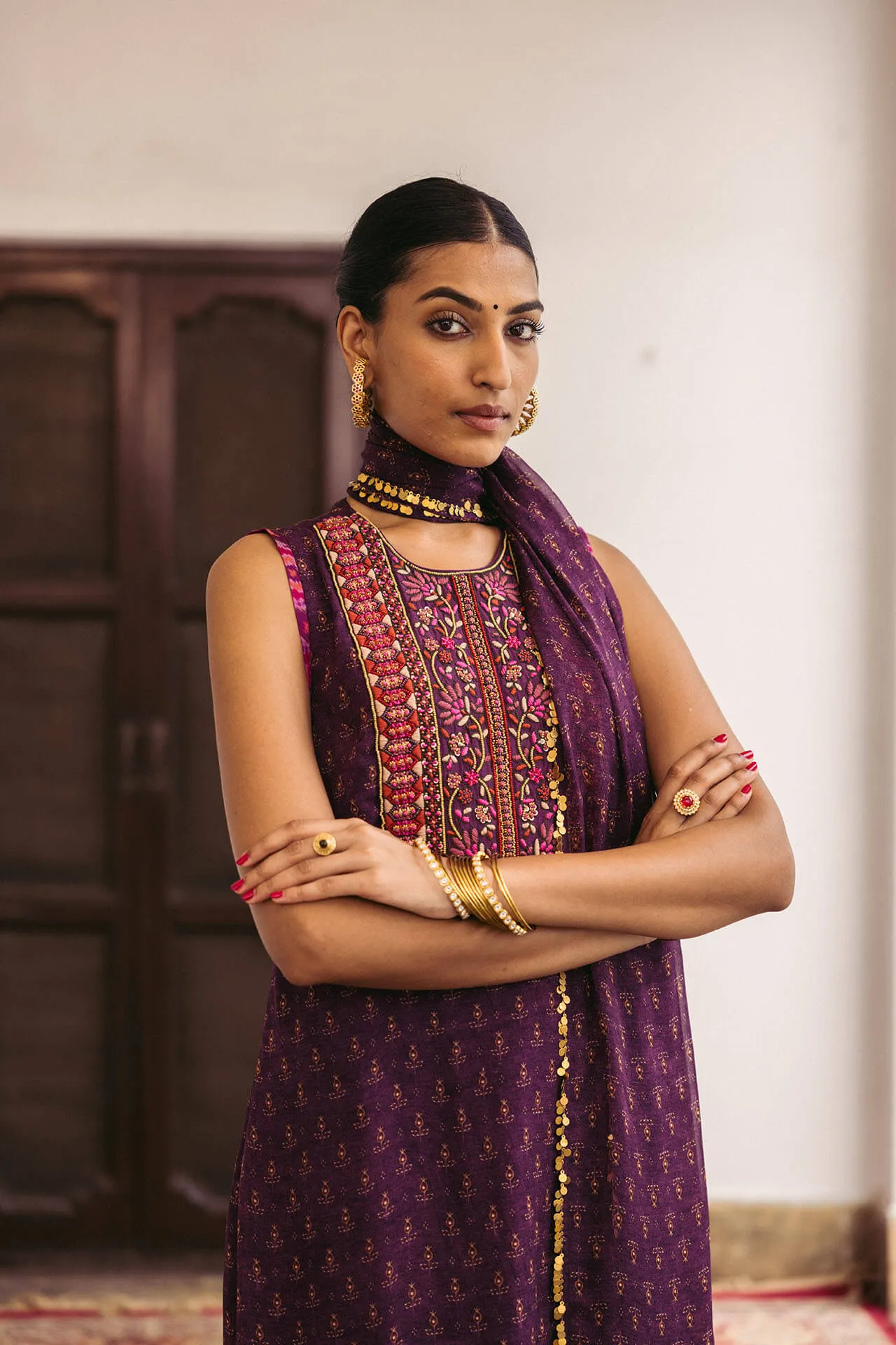 Suni Kurta sharara