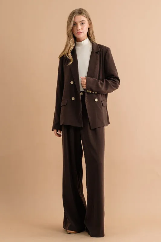 Sweet Generis HIGH WAIST WIDE PANTS