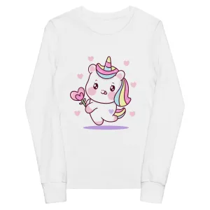Sweet Unicorn - Sustainably Made Kids Long Sleeve T-shirt