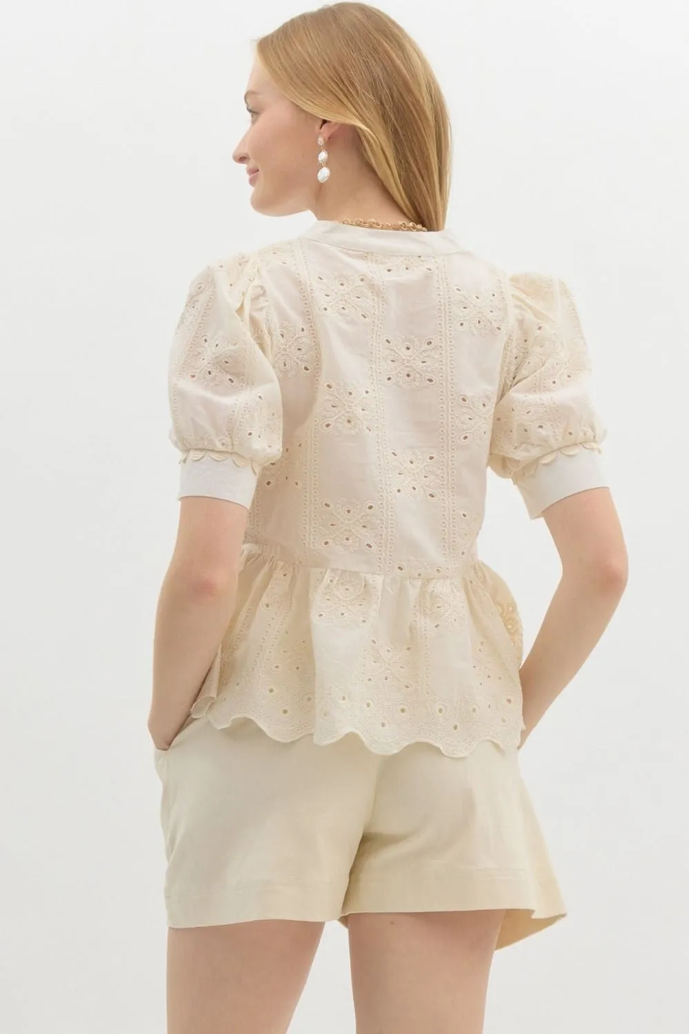Sydney Embroidered Top