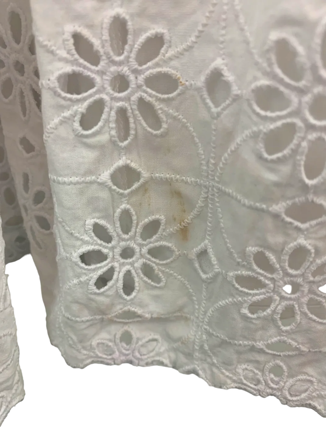Tartine et Chocolat White Embroidered Dress 14 Years