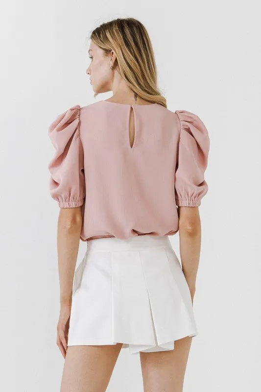 The Alliette top- Pink