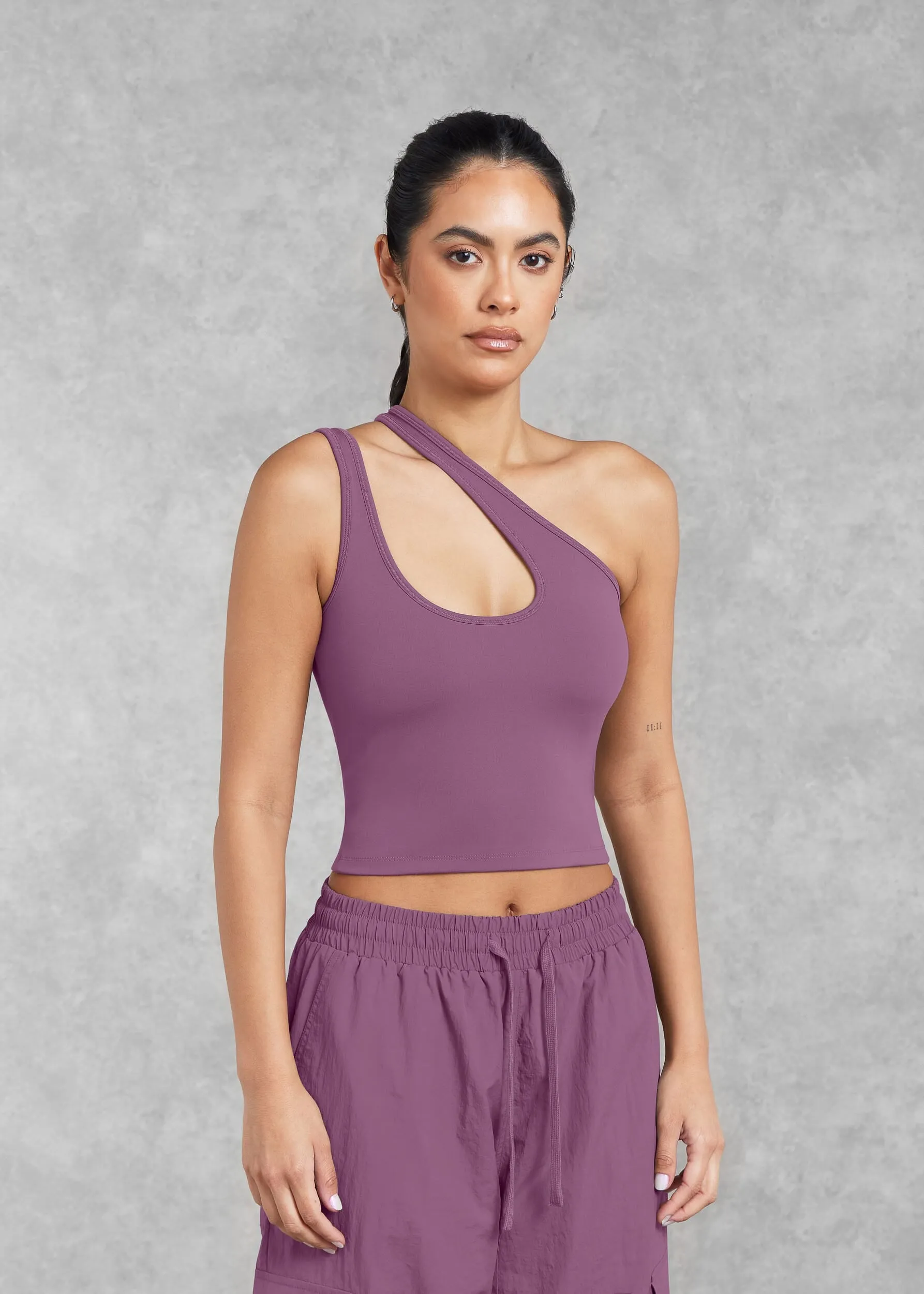 THE GIVING MOVEMENT SOFTSKIN ASYMMETRIC VEST