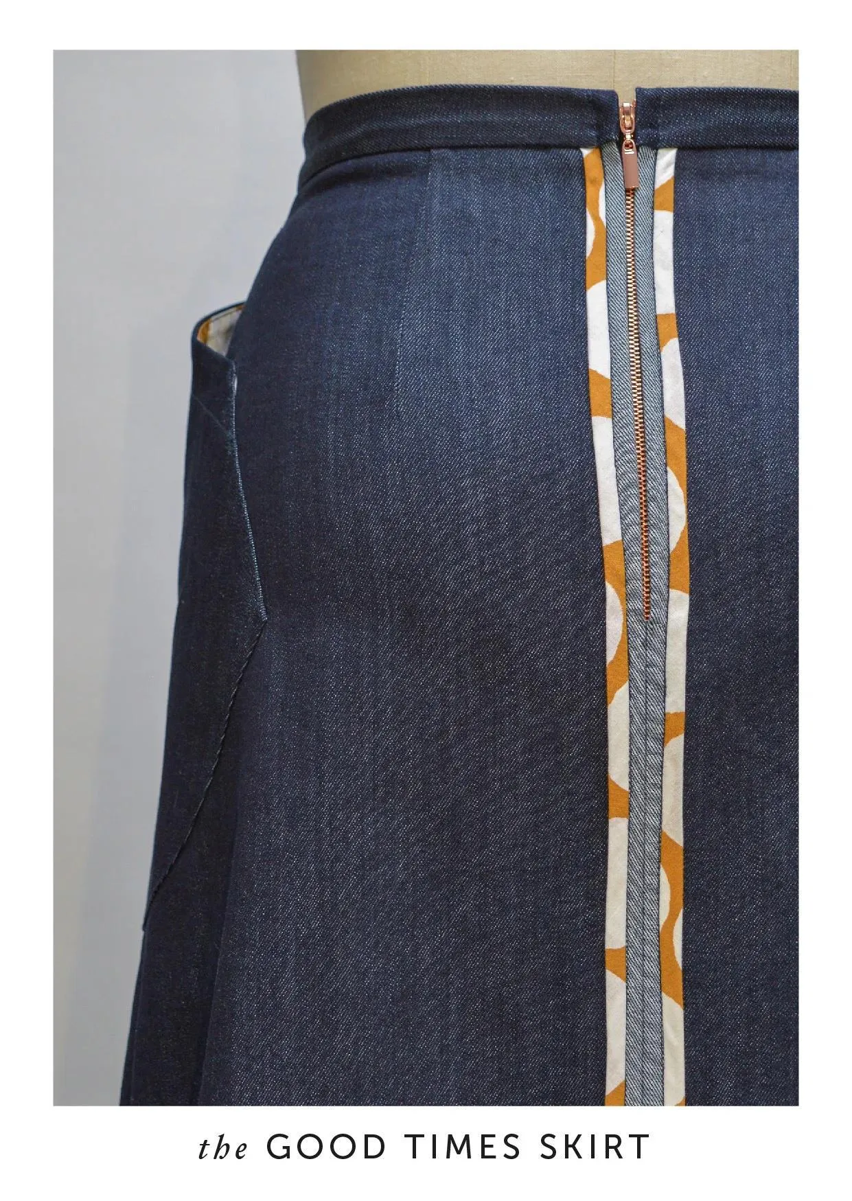 The Good Times Skirt Pattern by Maven