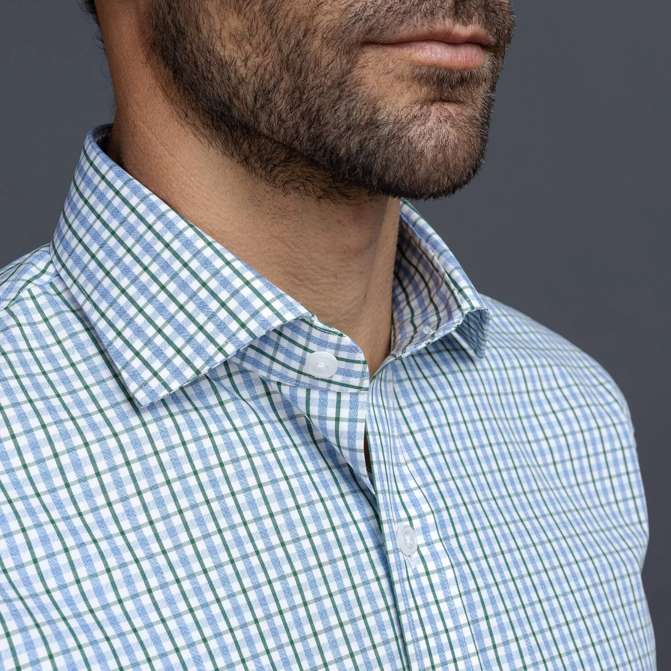 The Green Stallard Check Custom Shirt