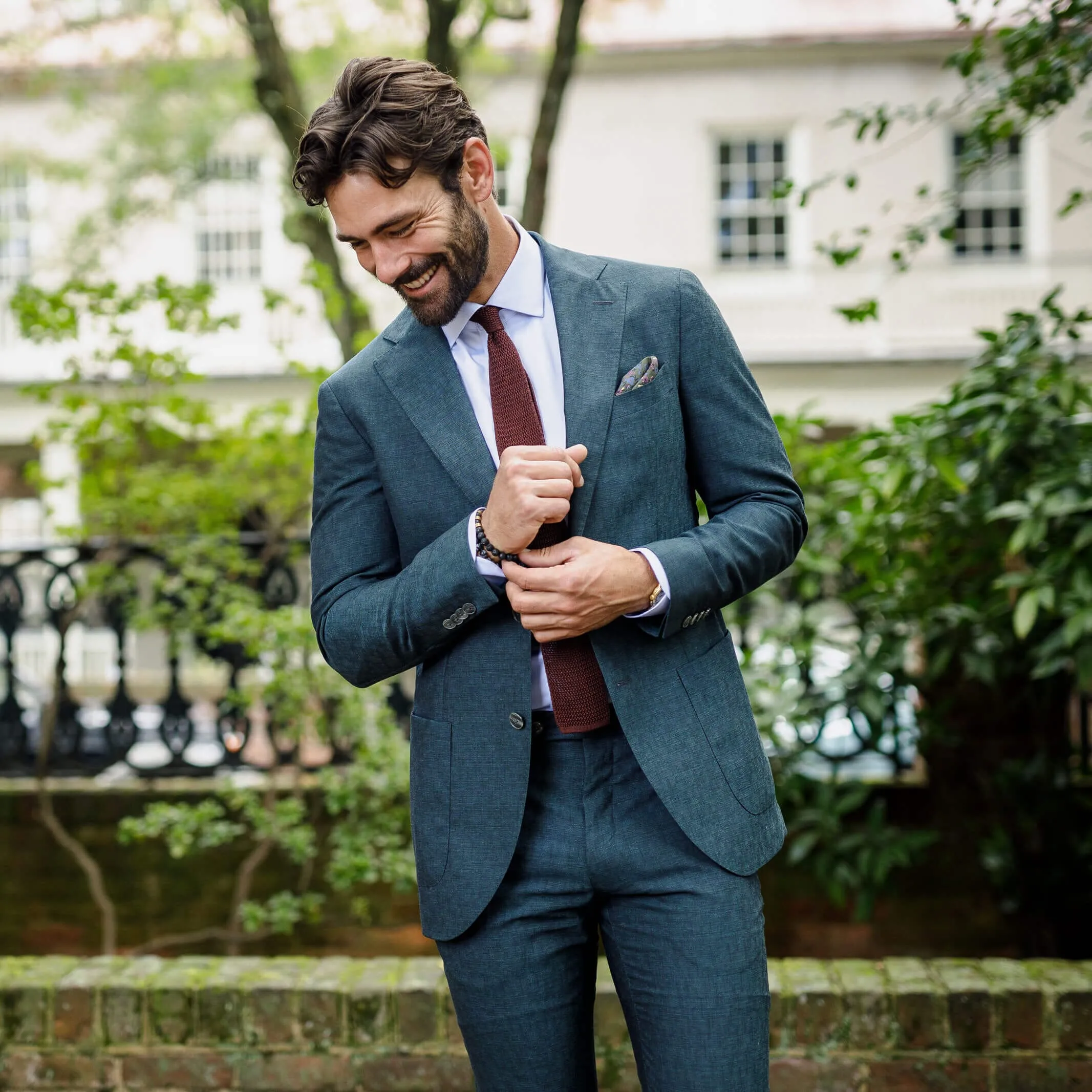 The Light Blue Signature Fine Twill Custom Shirt