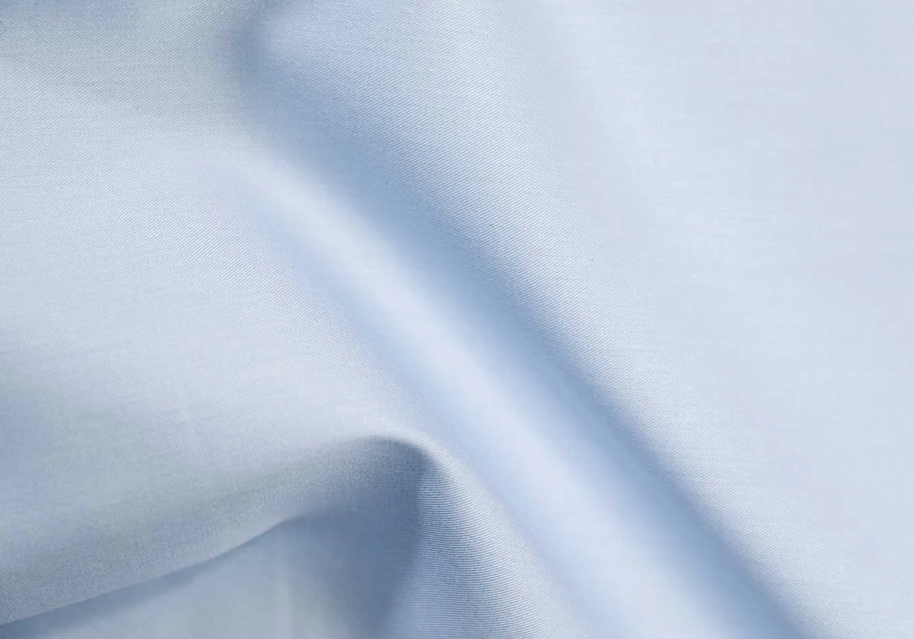 The Light Blue Stewart Twill Custom Shirt