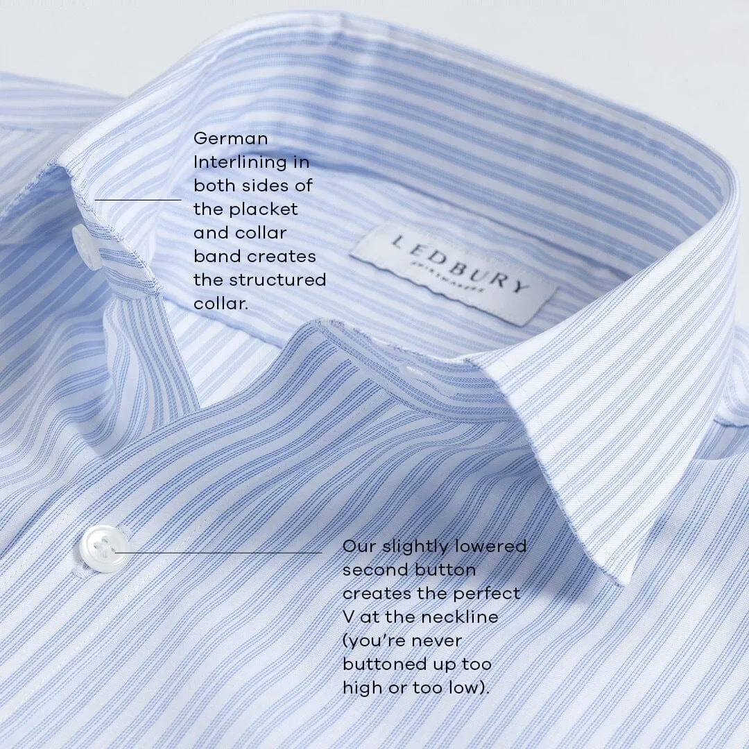 The Navy Klein Check Custom Shirt