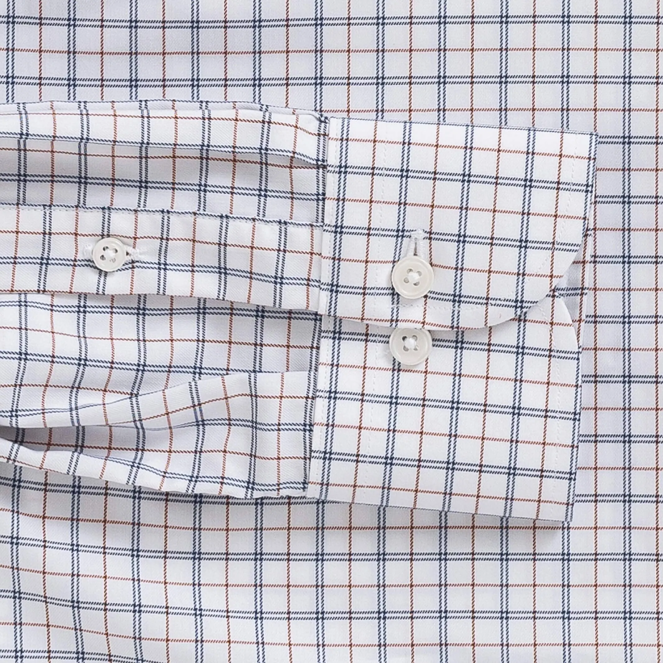 The Sienna Journey Flex Performance Windowpane Custom Shirt