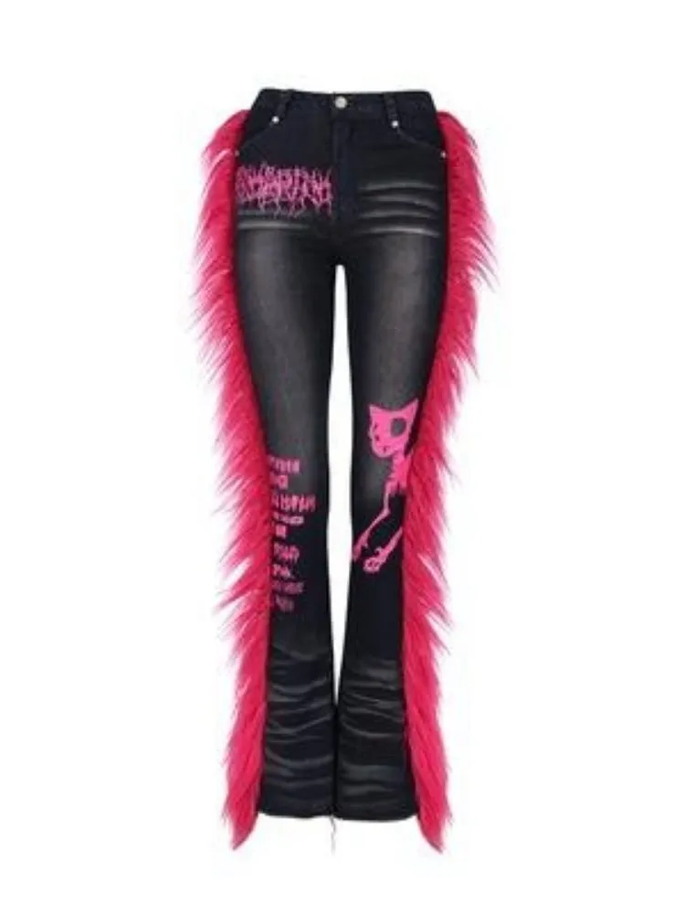 Tight Fit Slim Flared Pants