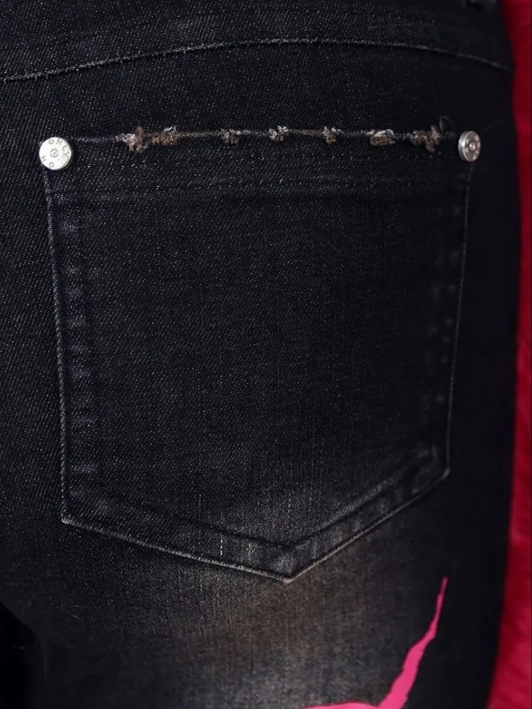 Tight Fit Slim Flared Pants