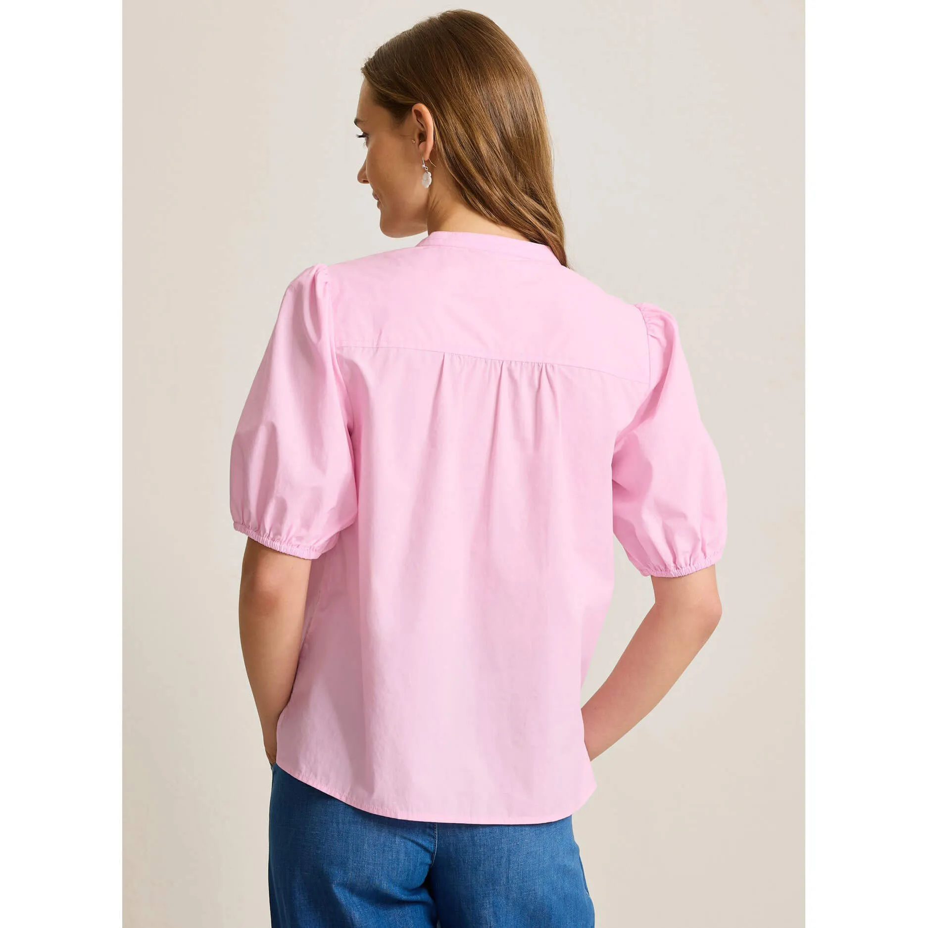 Tommy Bahama Women's Oceana Puff Short Sleeve Top - Cyber Light
