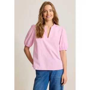 Tommy Bahama Women's Oceana Puff Short Sleeve Top - Cyber Light