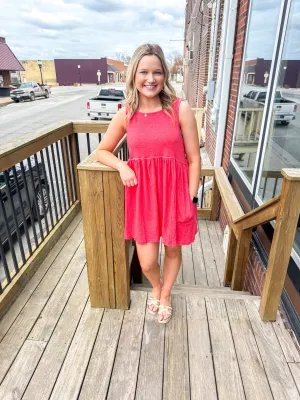 Torie Textured Mini Dress