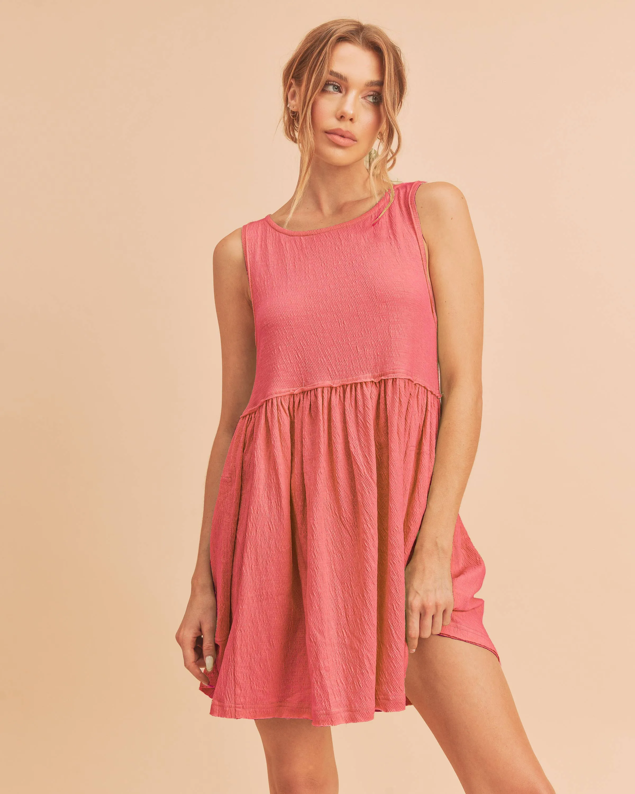 Torie Textured Mini Dress