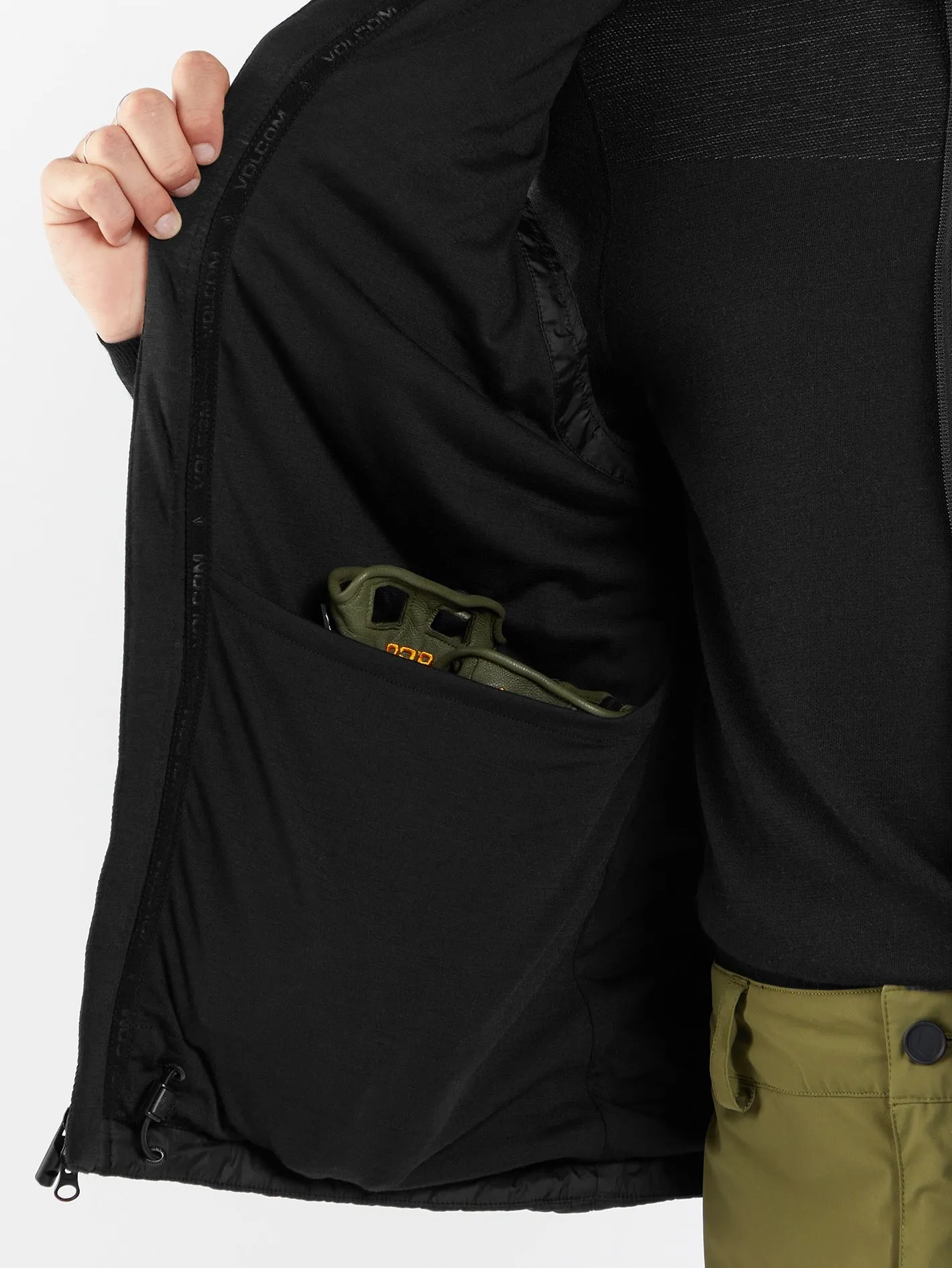 Utility Puff Weste - BLACK