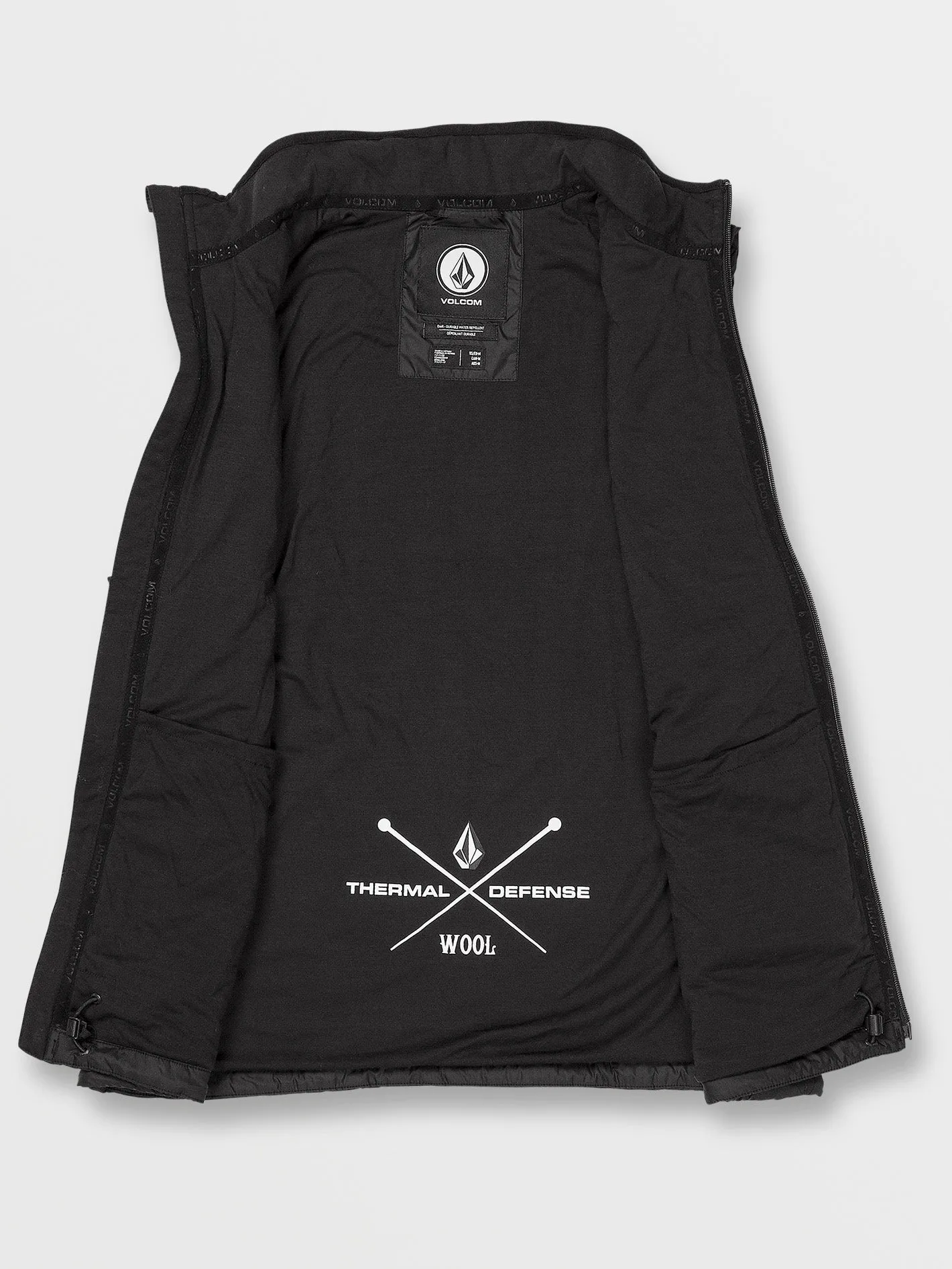 Utility Puff Weste - BLACK