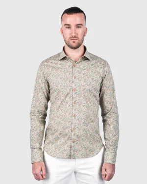 VINCENT & FRANKS W2303638021D MULTY LIBERTY PRINT SLIM SC SHIRT