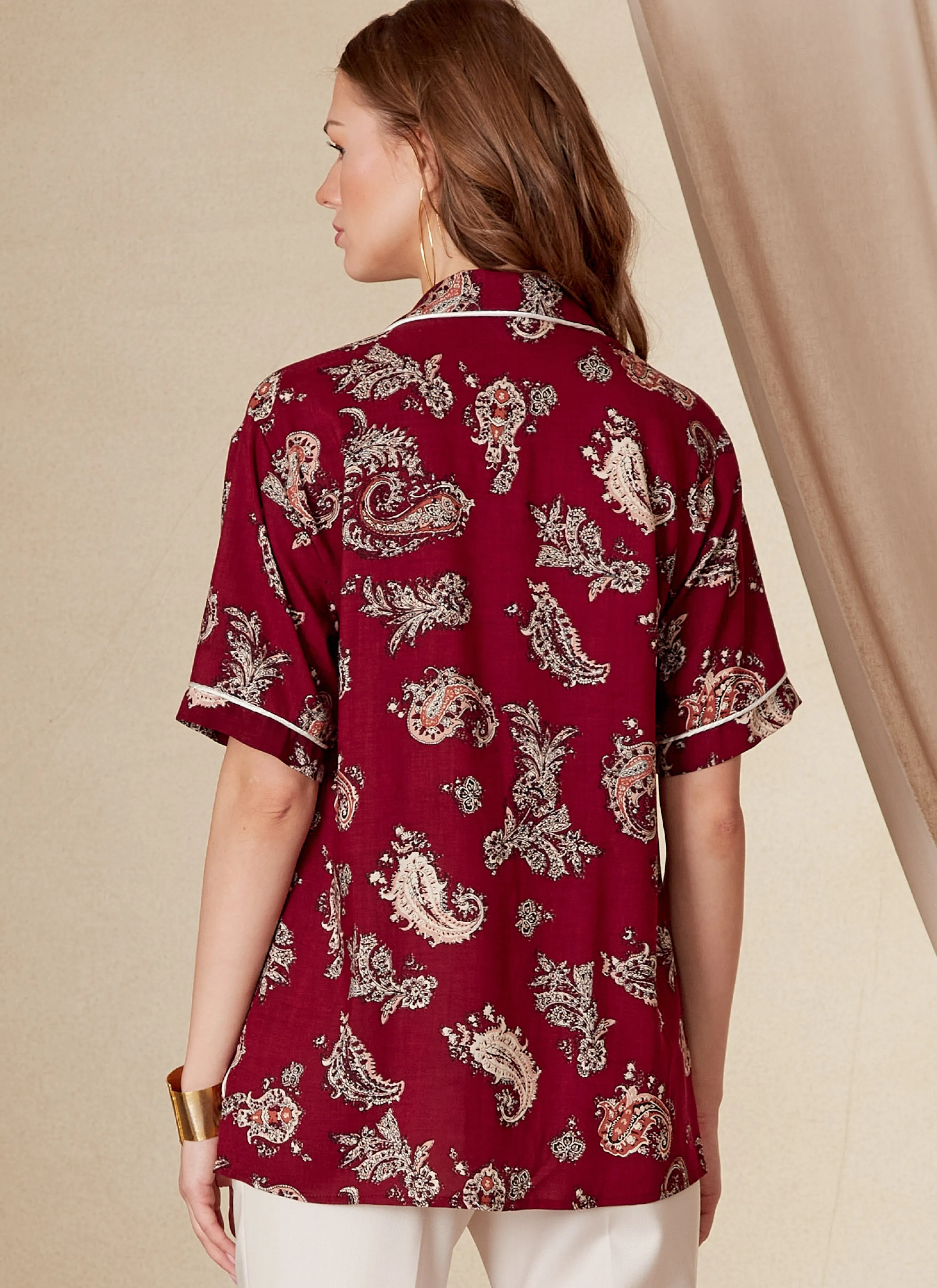 Voguepattern V1827  Unisex Shirts