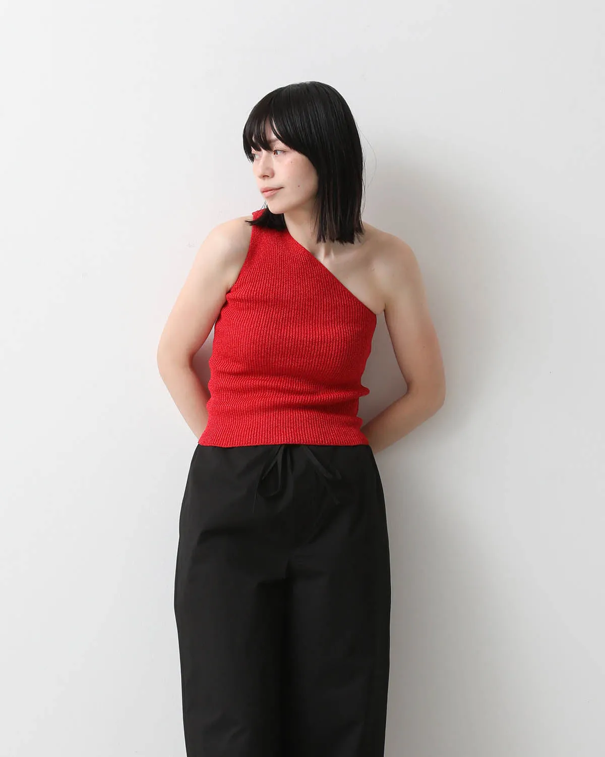 WASHI PAPER ASYMMETRICAL TOP