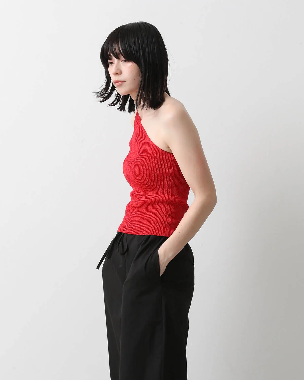 WASHI PAPER ASYMMETRICAL TOP