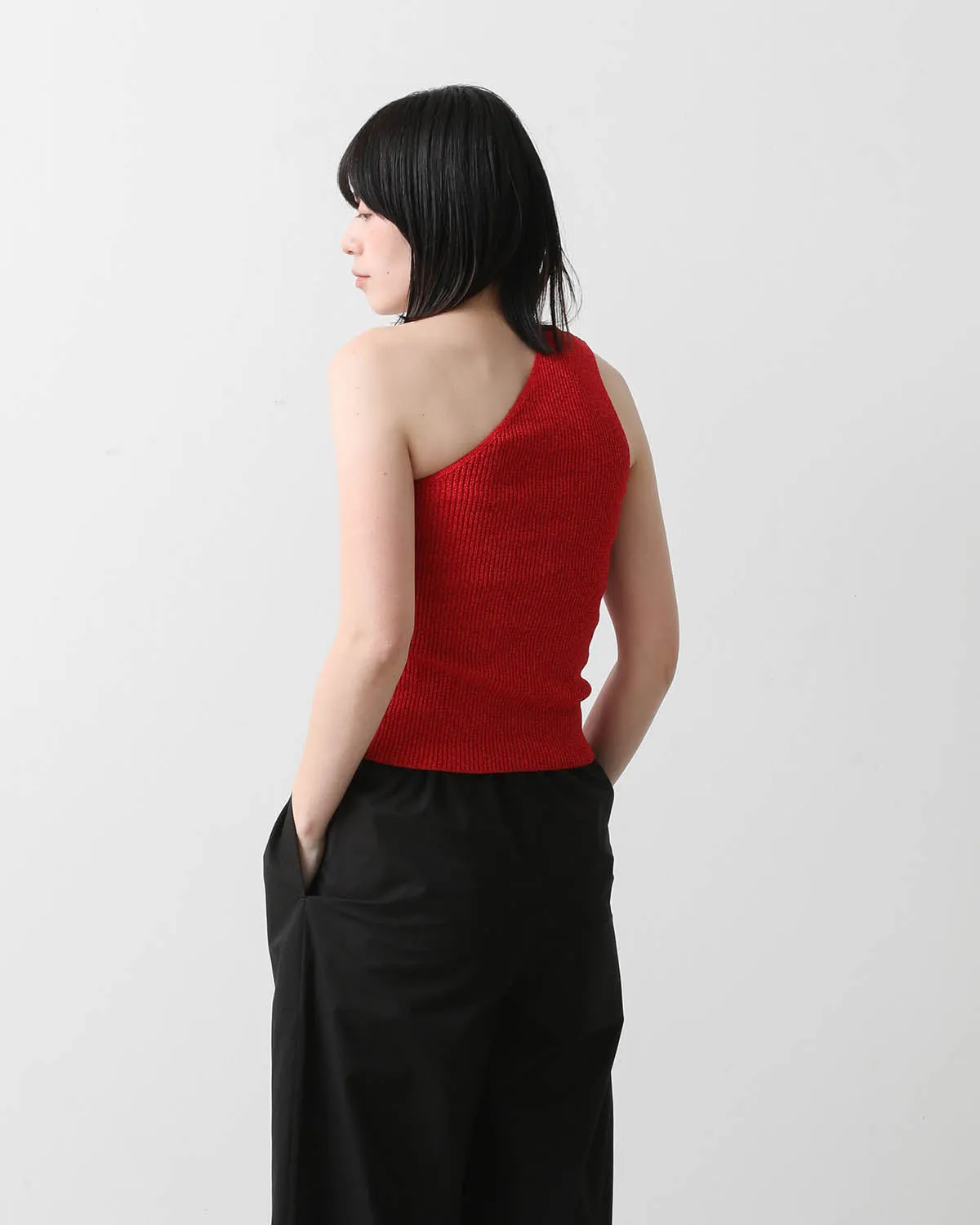 WASHI PAPER ASYMMETRICAL TOP
