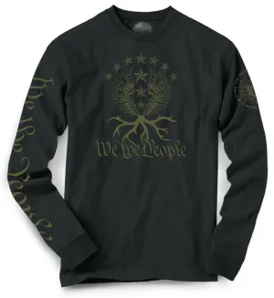 We the  People Liberty Tree Long Sleeve | Black & OD