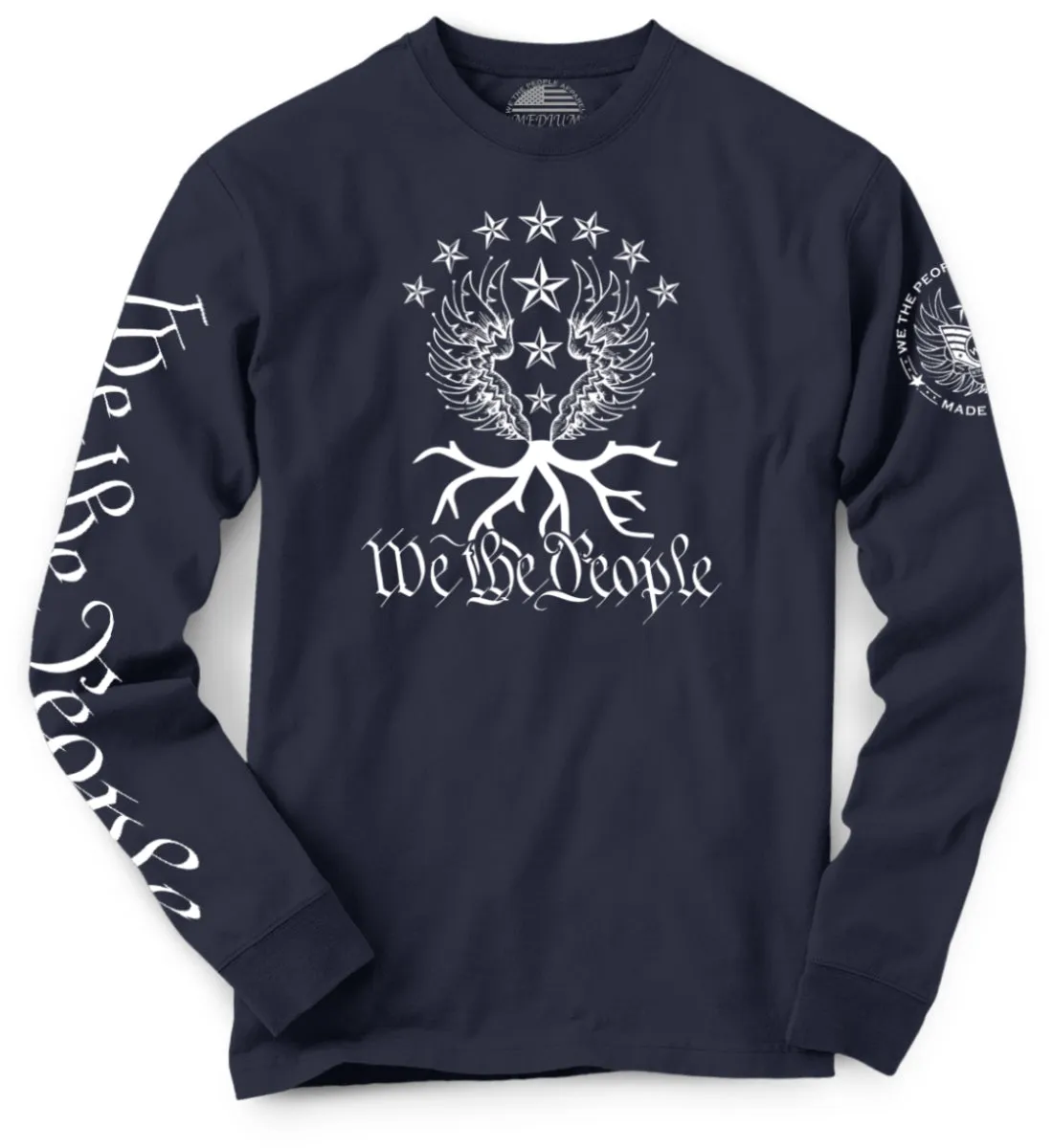 We the People Liberty Tree Long Sleeve | Navy