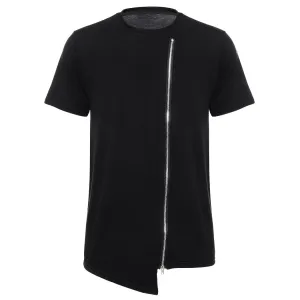West Louis™ Leisure Tee Tops Asymmetrical T-Shirt