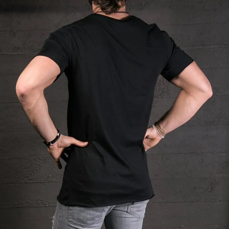 West Louis™ Leisure Tee Tops Asymmetrical T-Shirt
