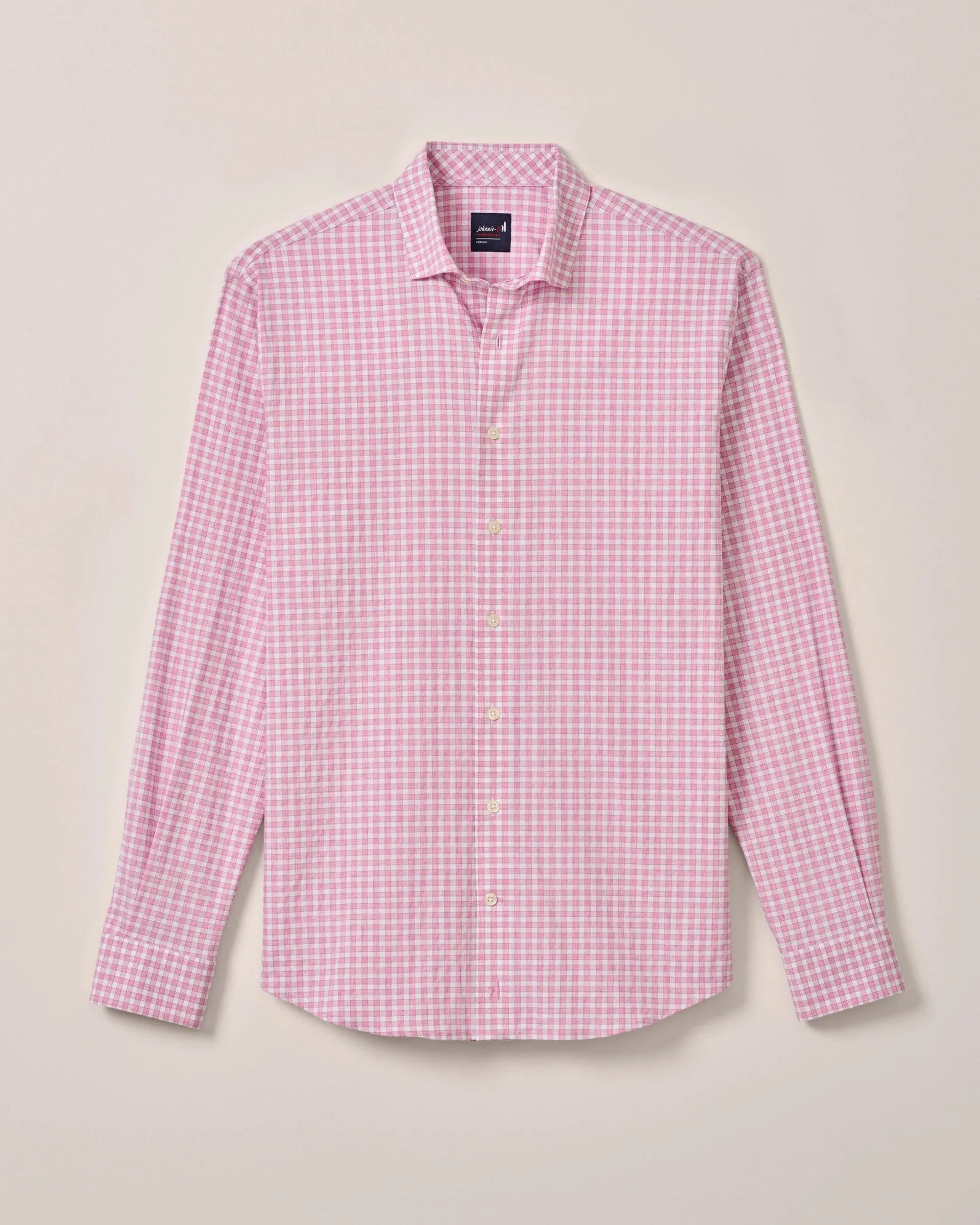 WESTWOOD BUTTON UP SHIRT (PINK) - JOHNNIE-O