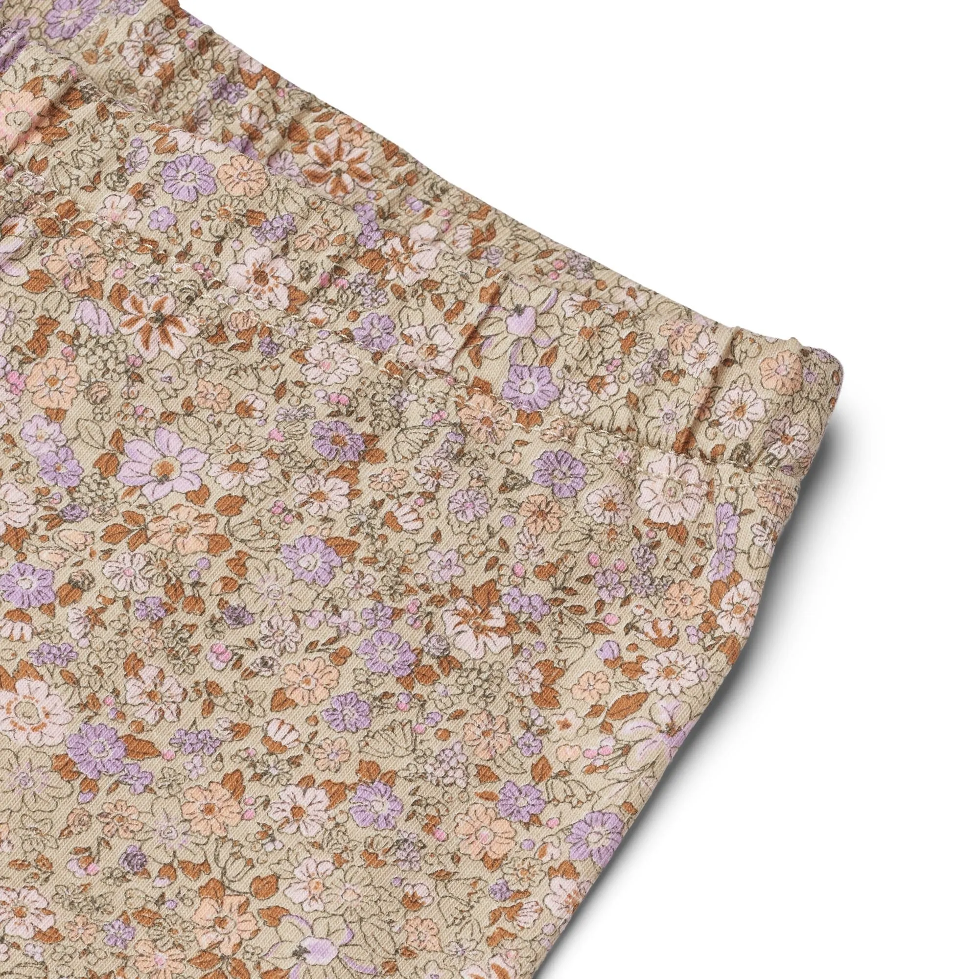 [Wheat] 2 Leggings Jules - Lilac Flower Meadow