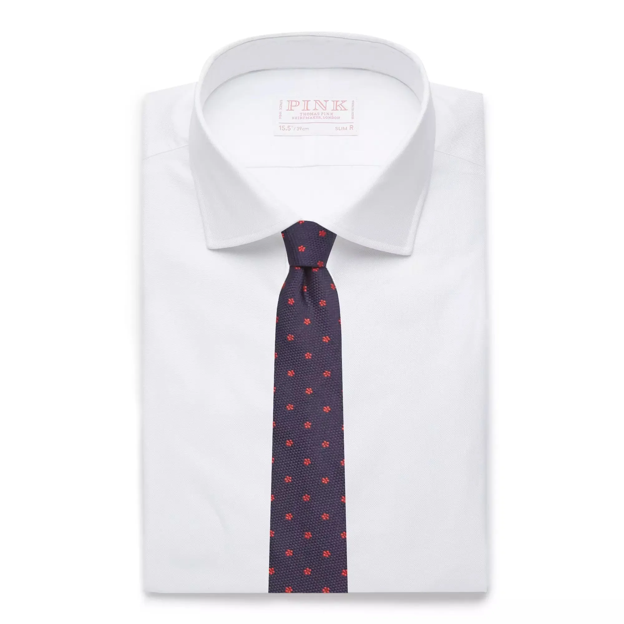 White Slim Fit Royal Oxford Formal Shirt