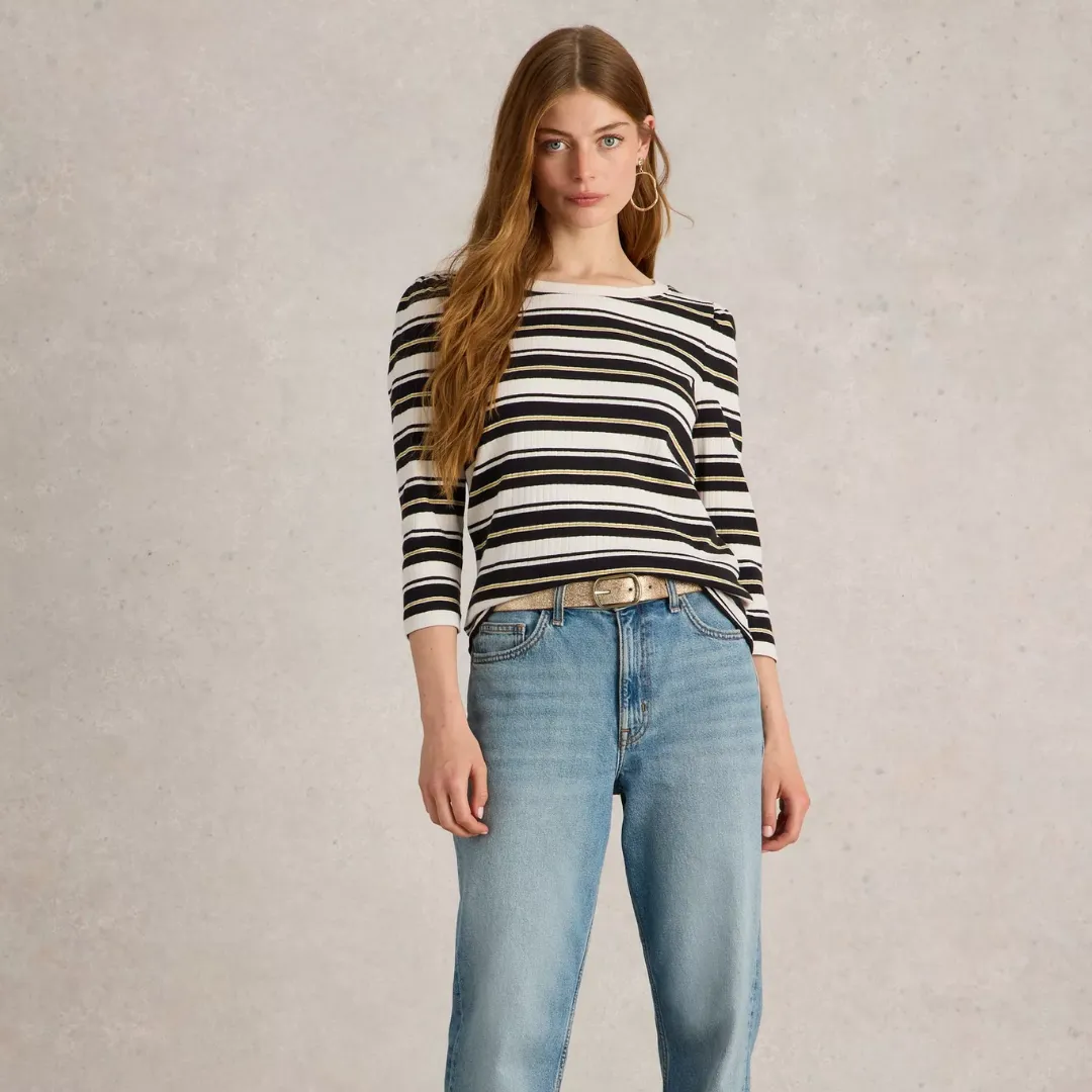 Whitestuff Puff Sleeve Tee