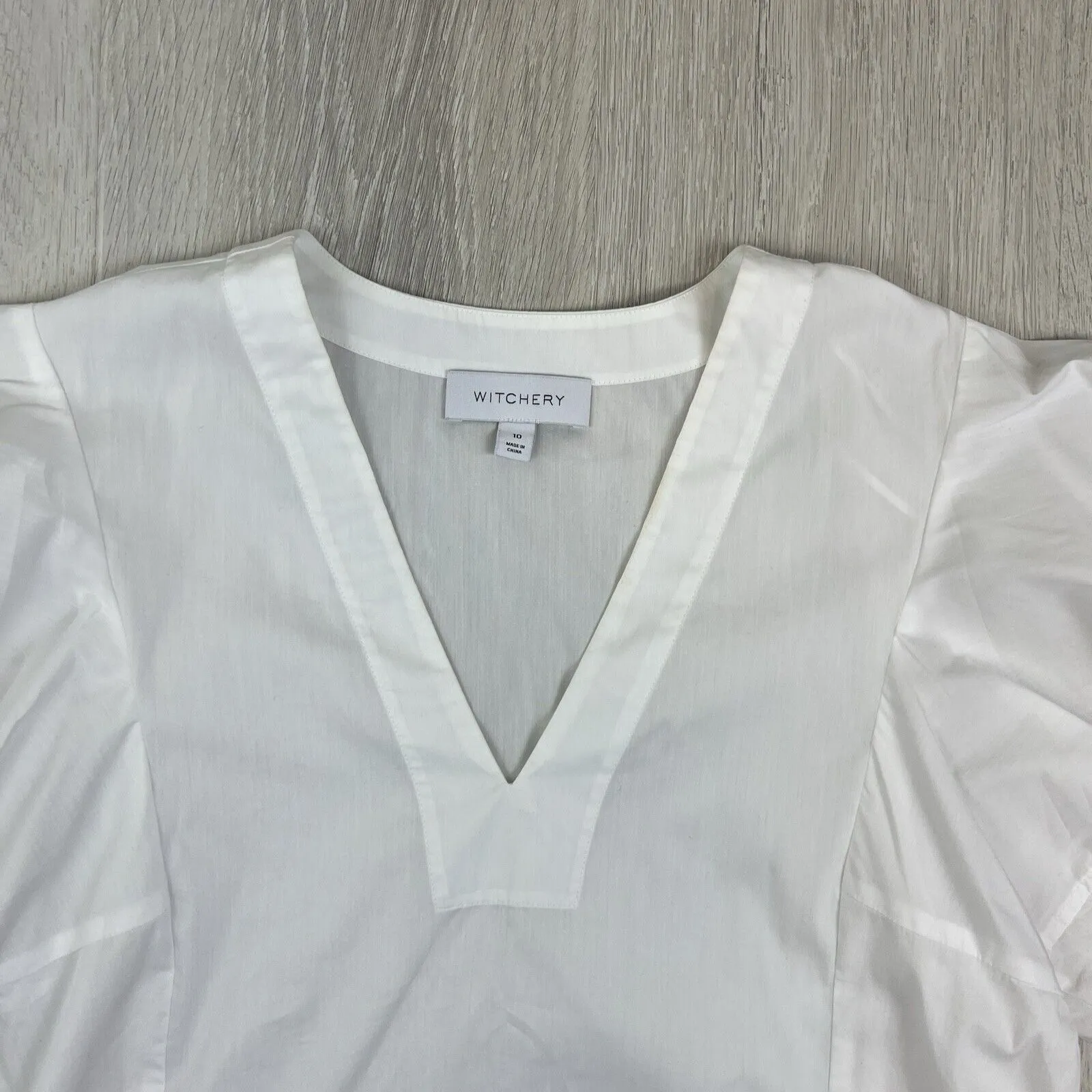 Witchery Womens Shirt Blouse Top Size 10 (2 Tops)