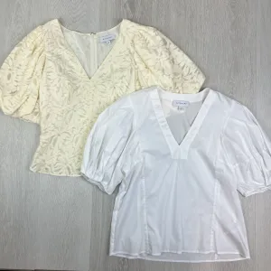 Witchery Womens Shirt Blouse Top Size 10 (2 Tops)