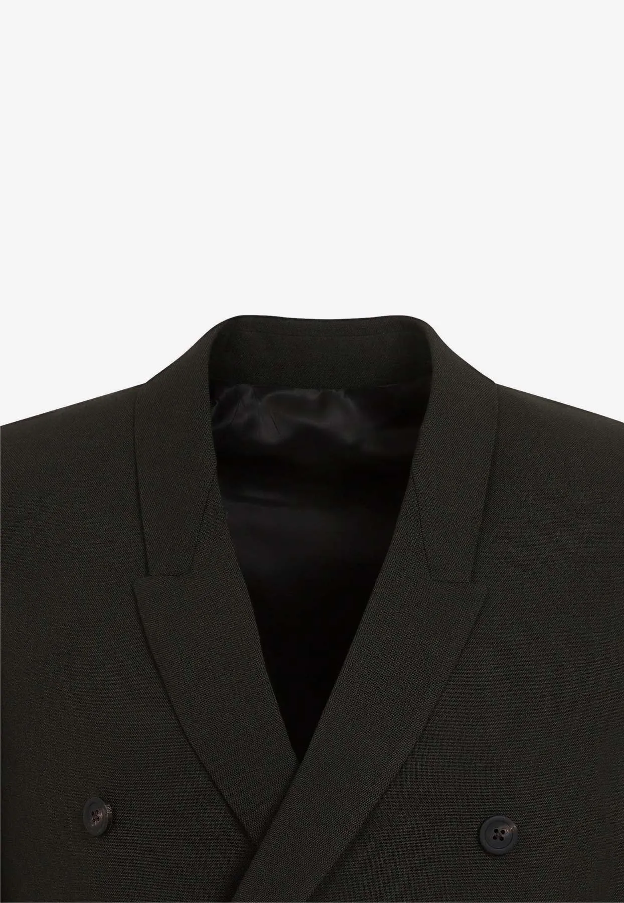 Wool Double-Breasted Blazer
