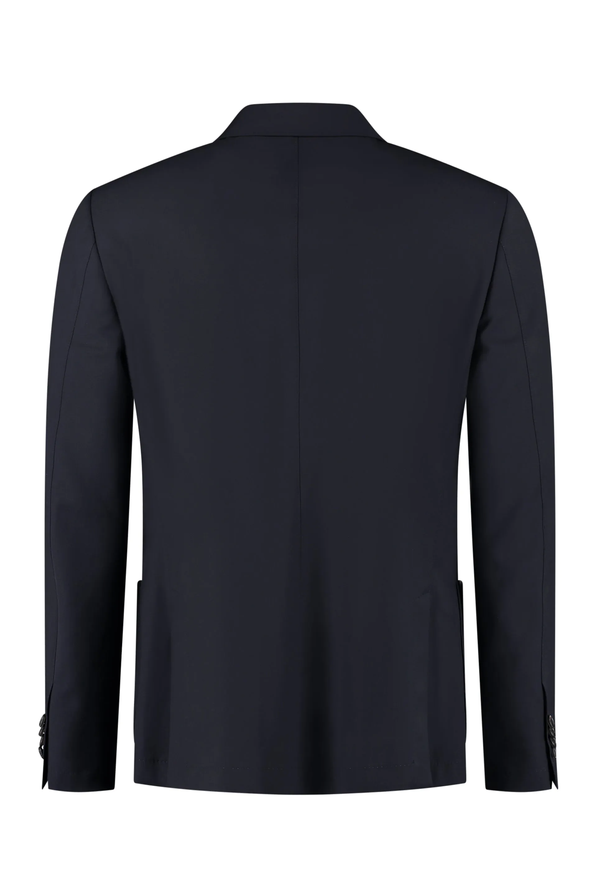 Wool single-breasted blazer