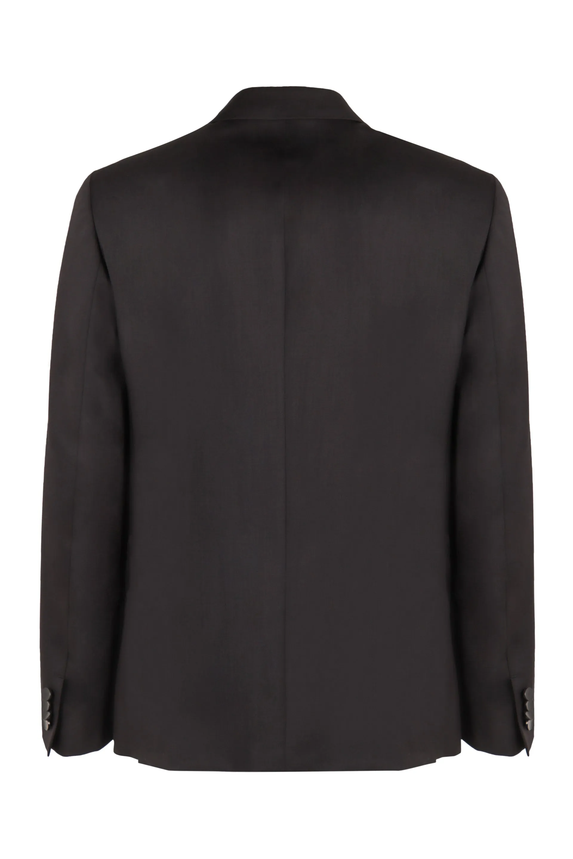 Wool single-breasted blazer