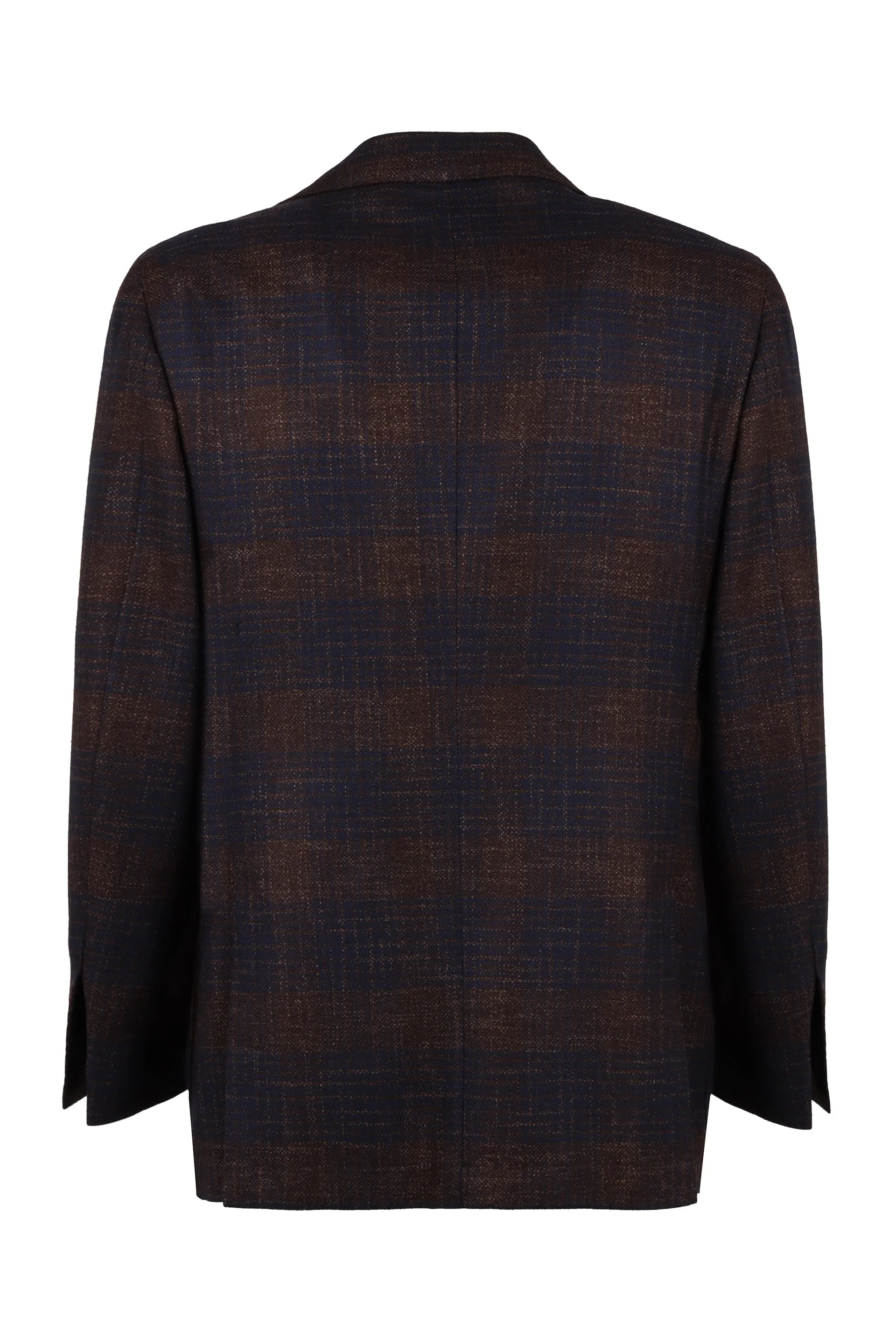 Wool single-breasted blazer