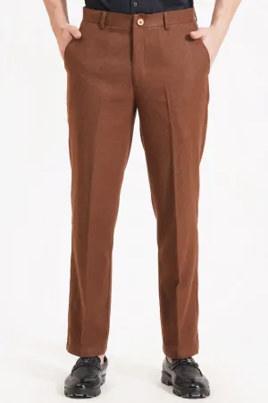 Wool Trousers – Timeless Style with a Modern Edge - Brown